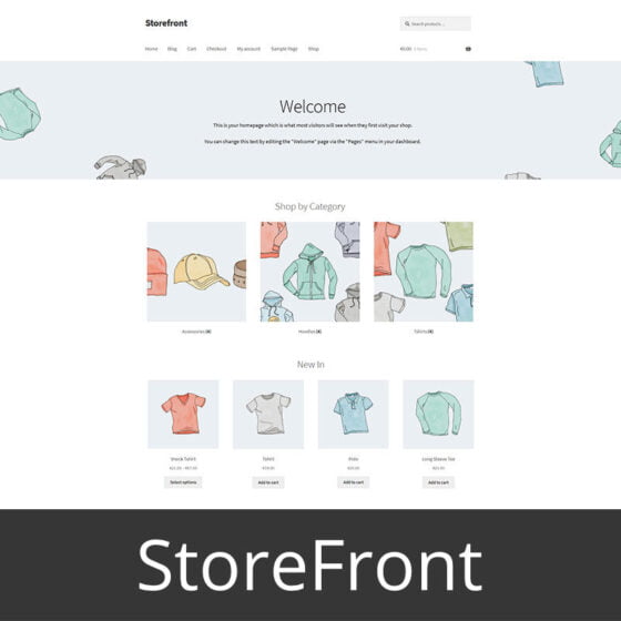Σχέδιο E-Shop: StoreFront